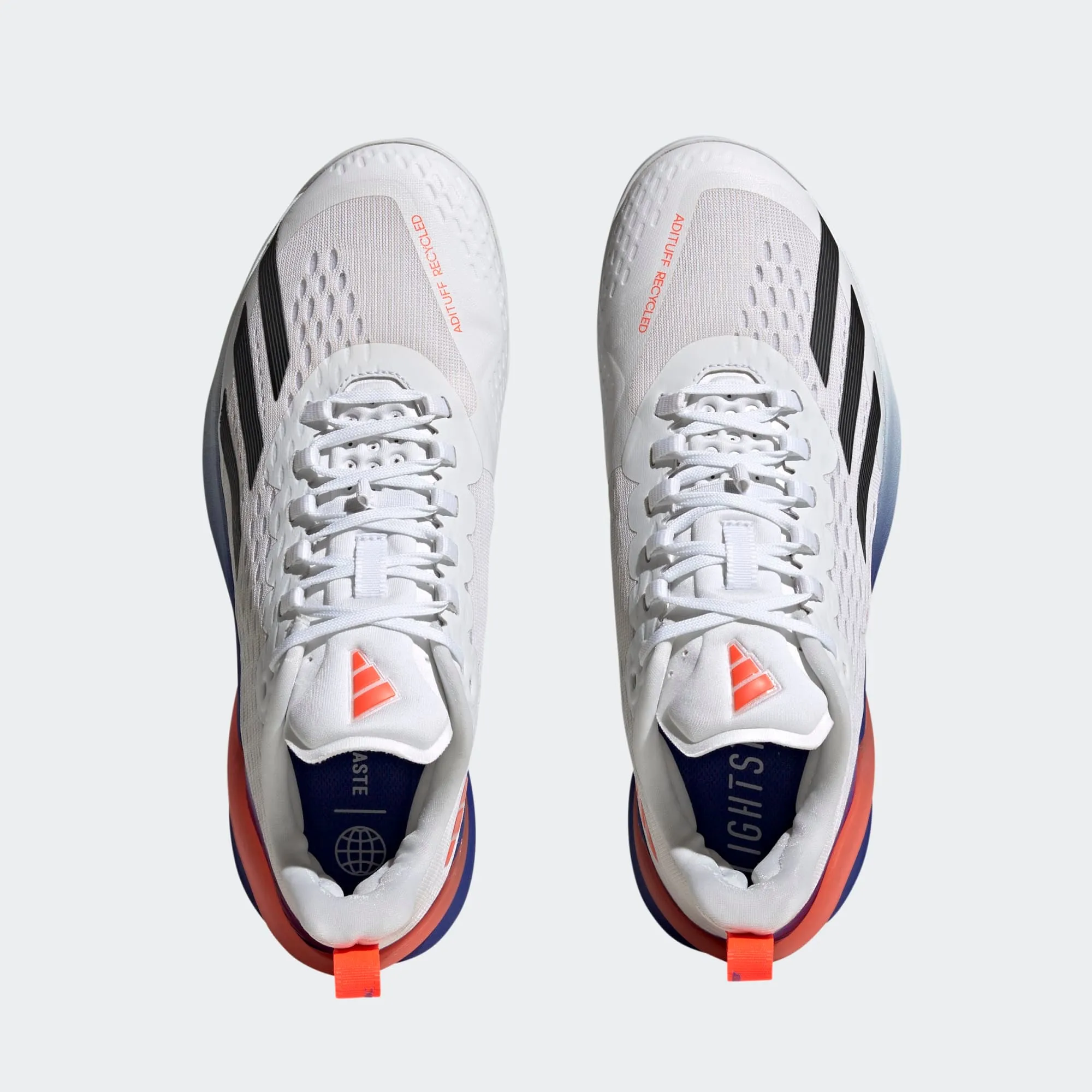 adidas Adizero Cybersonic men tennis shoes - White/Blue/Red GY9634