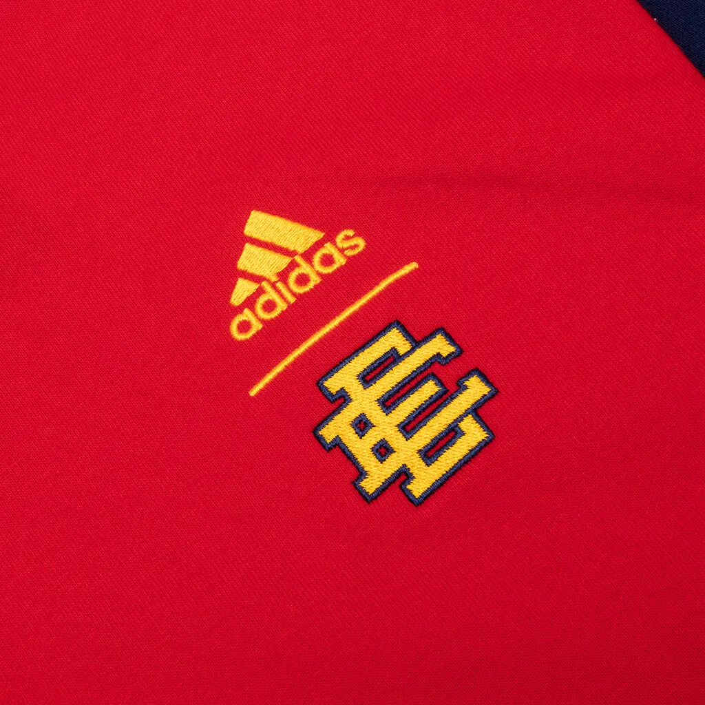 Adidas Originals x Eric Emanuel x McDonald's Hoodie - Red