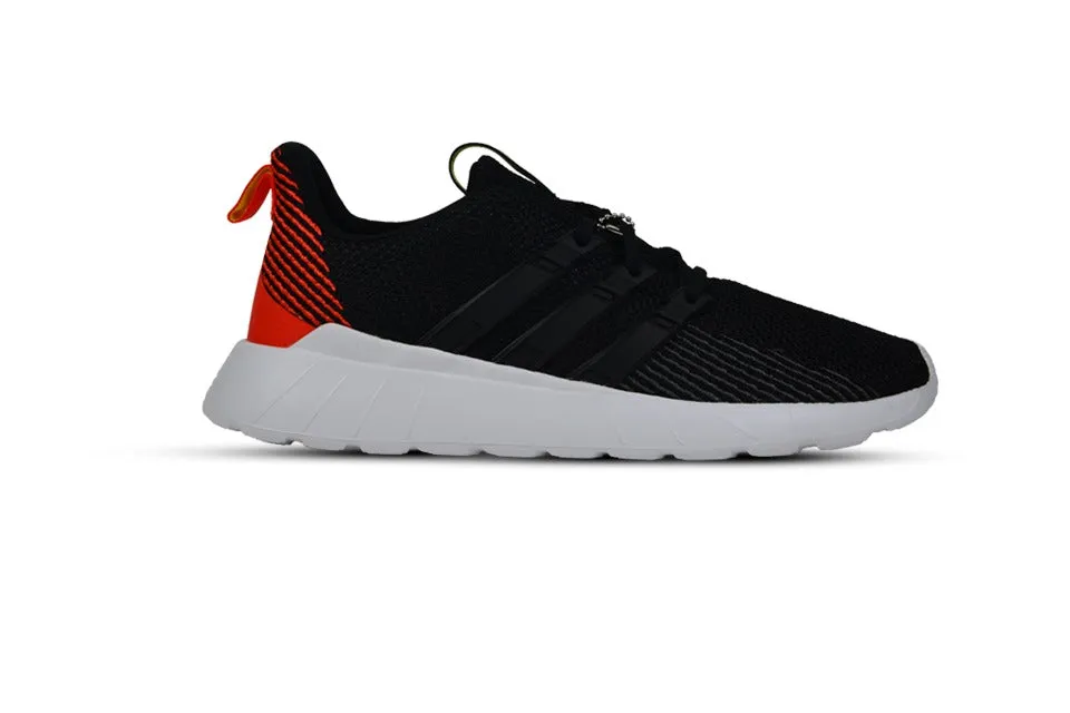 ADIDAS QUESTAR FLOW "Core Black/Active Orange"