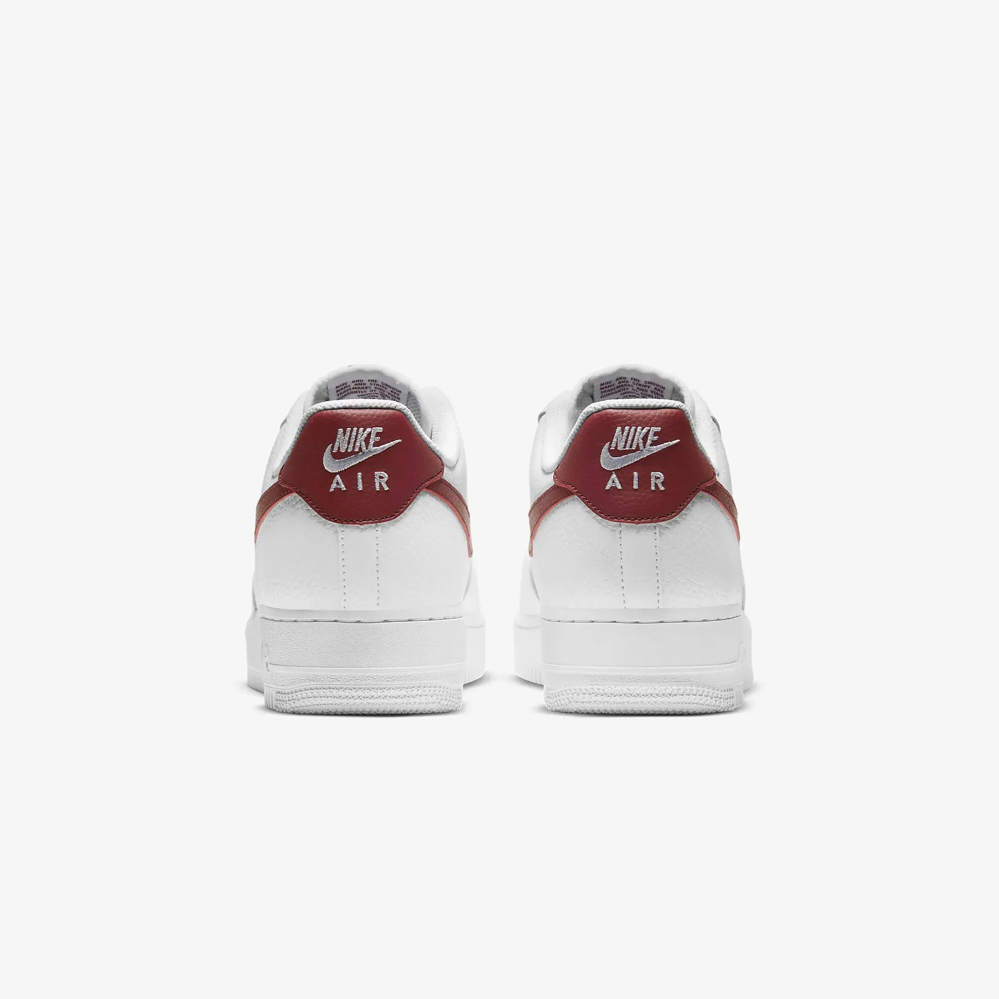 AIR FORCE 1 '07 'WHITE/TEAM RED'