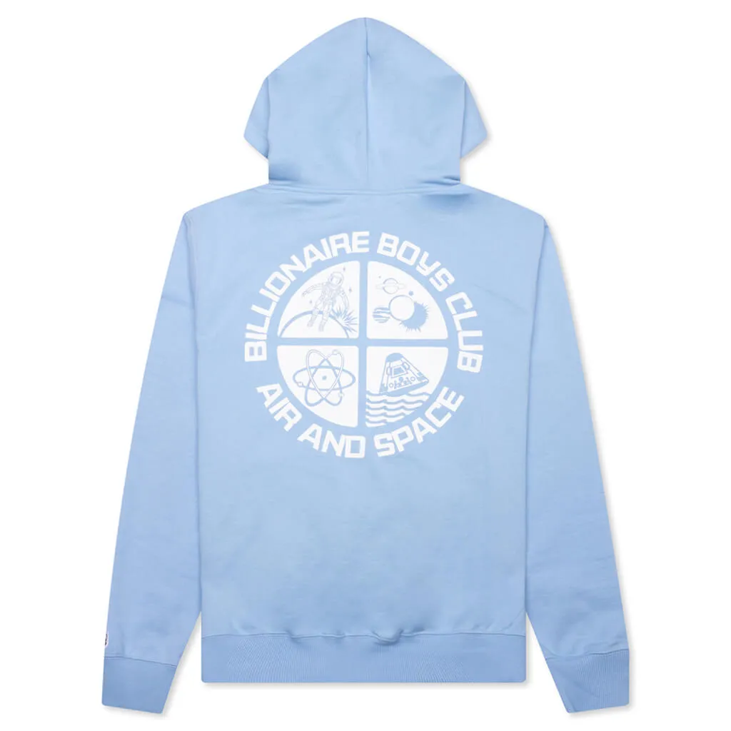 Air Space Hoodie - Placid Blue