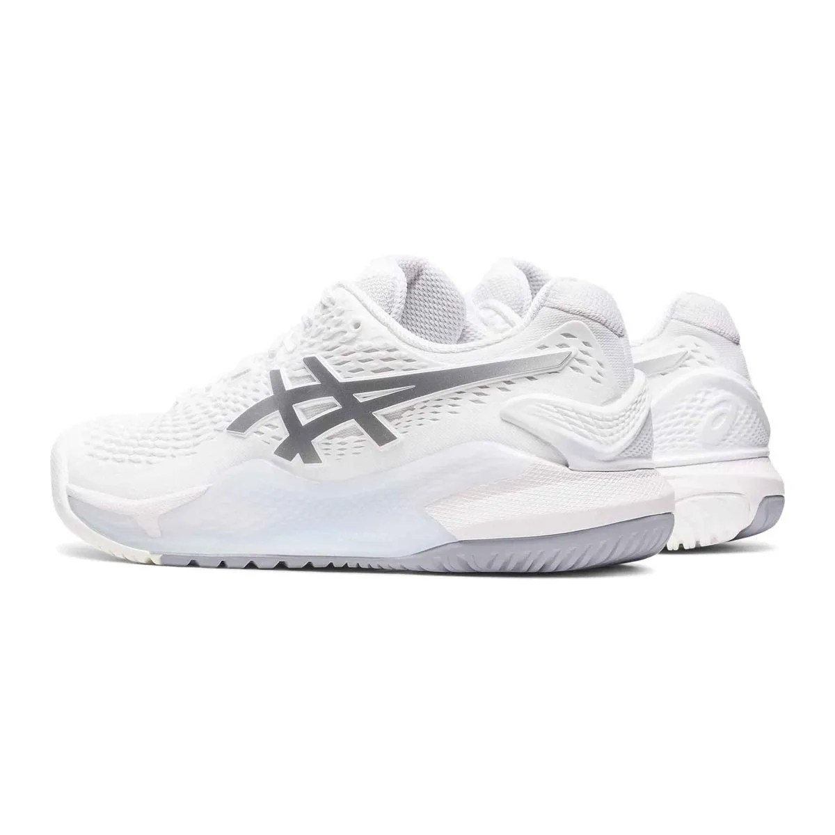 Asics Women's Gel-Resolution 9 White/Silver