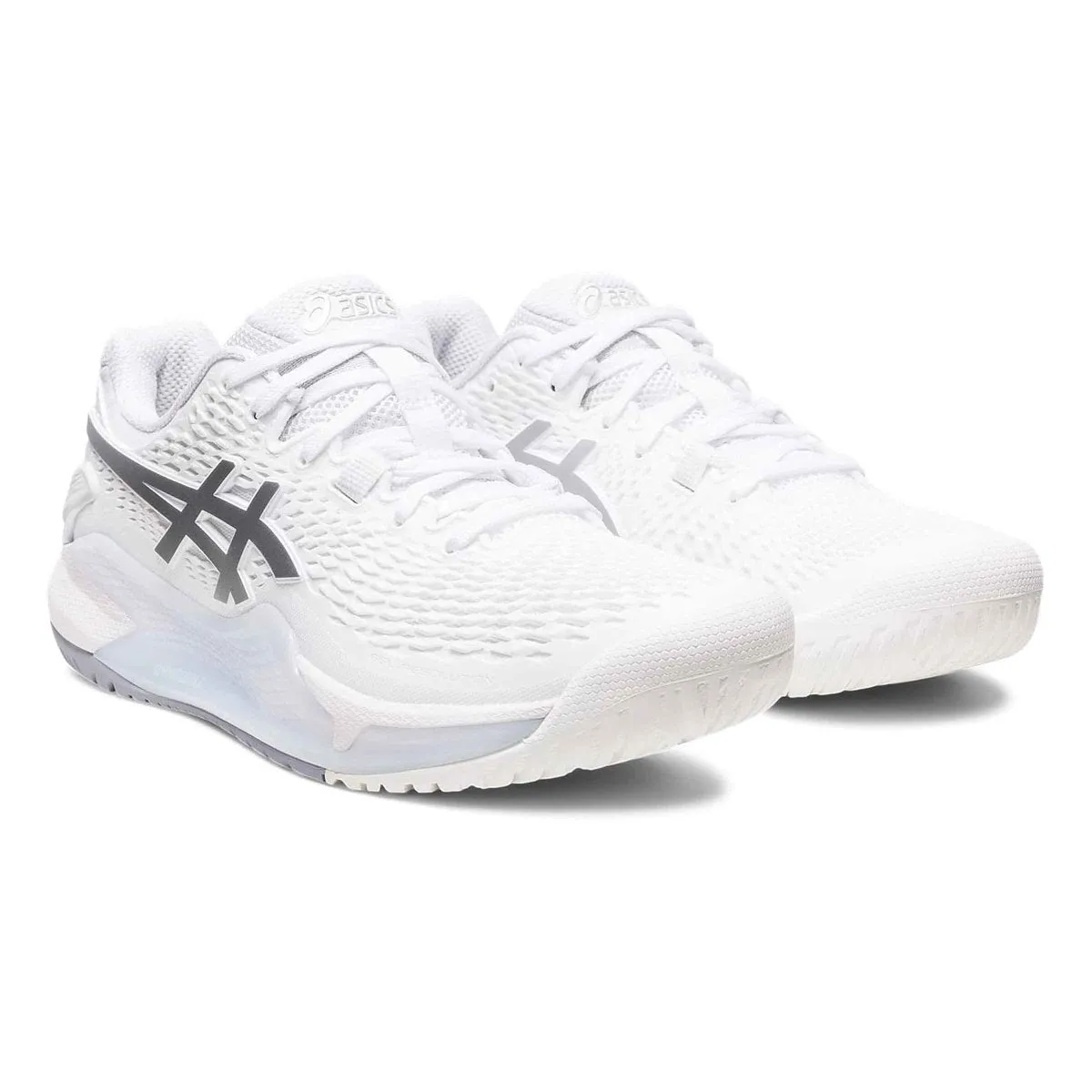 Asics Women's Gel-Resolution 9 White/Silver