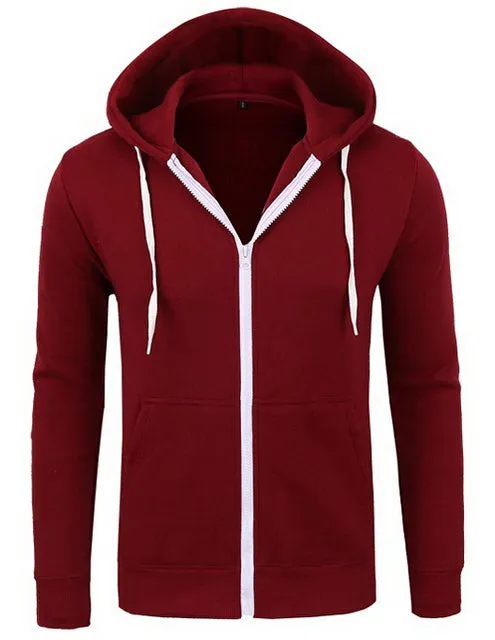 Autumn Winter Cotton Casual Sweatshirt Hoodies