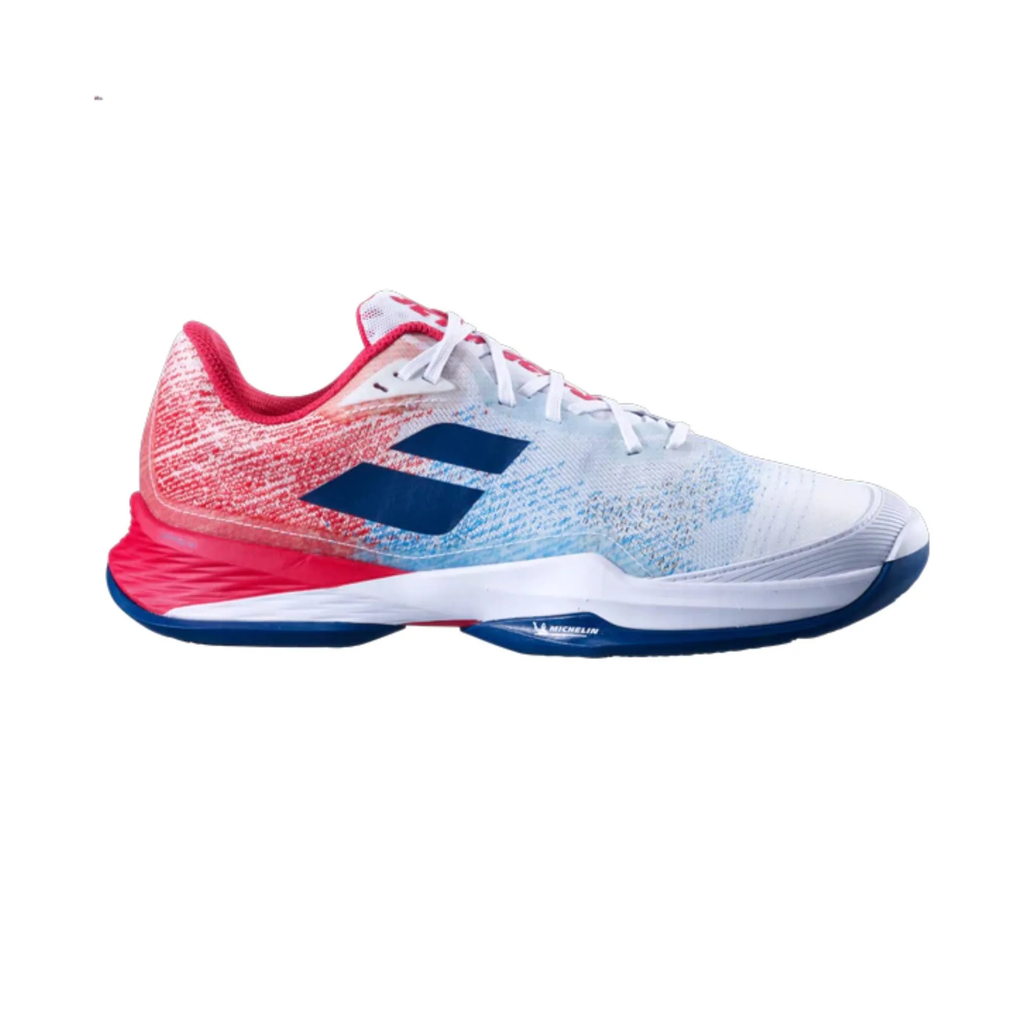 Babolat Jet Mach 3 All Court Men's Shoes [White/Blue]