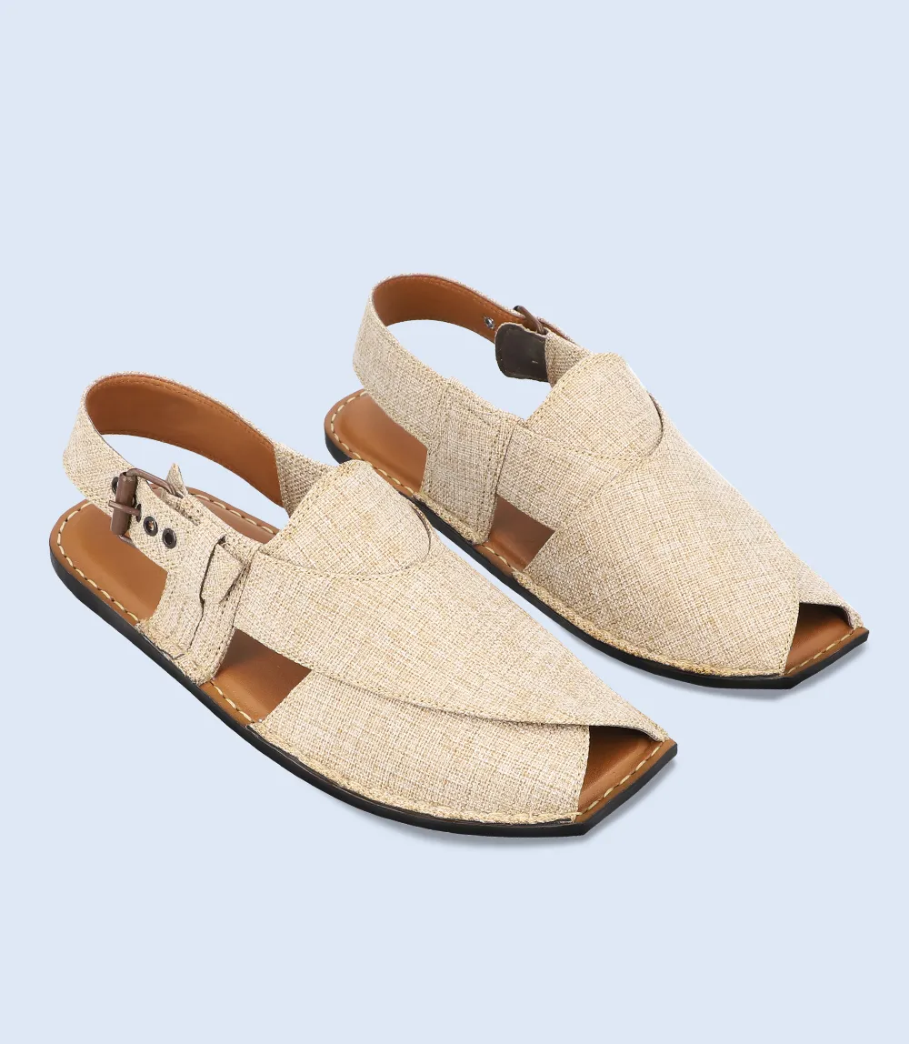 BM4545-BEIGE-Men Peshawari's