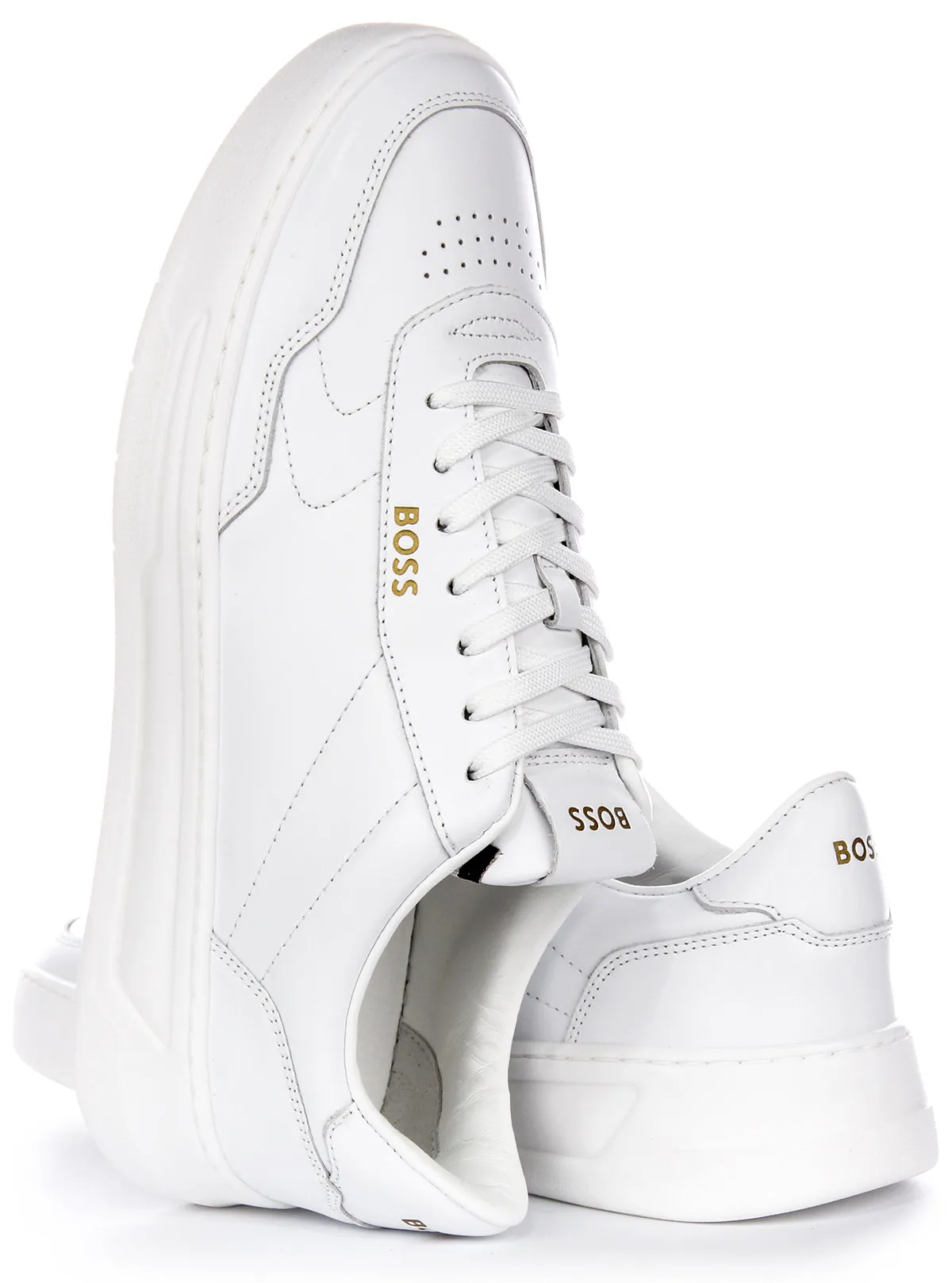 Boss Baltimore Tennis In White For Men