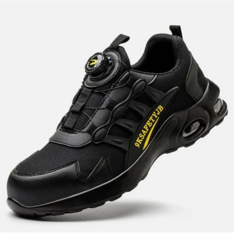 Breathable Anti-smash And Anti-puncture Safety Shoes For Men