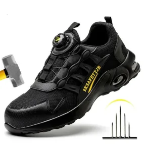 Breathable Anti-smash And Anti-puncture Safety Shoes For Men