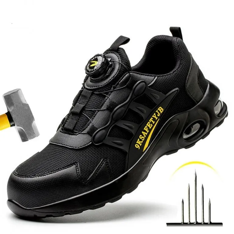 Breathable Anti-smash And Anti-puncture Safety Shoes For Men