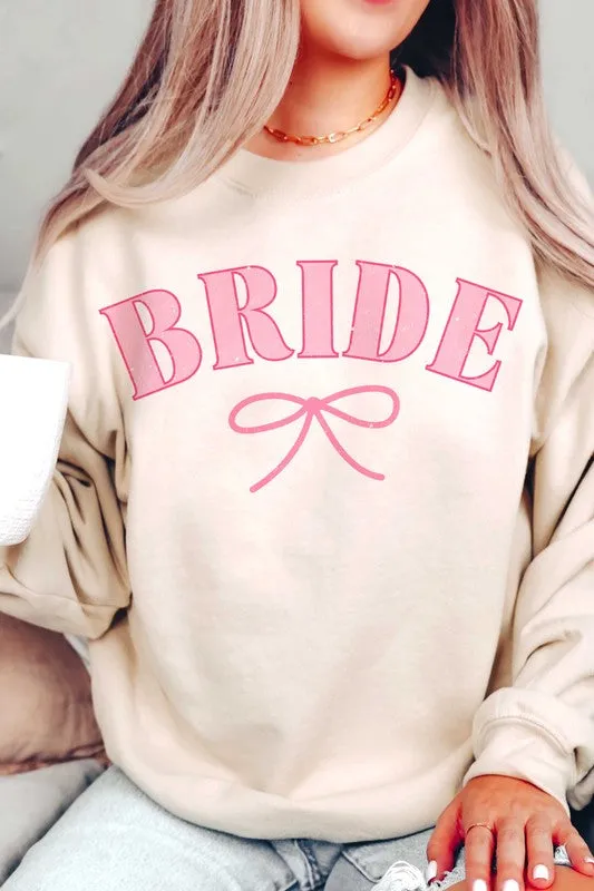 BRIDE WITH BOW Graphic Sweatshirt