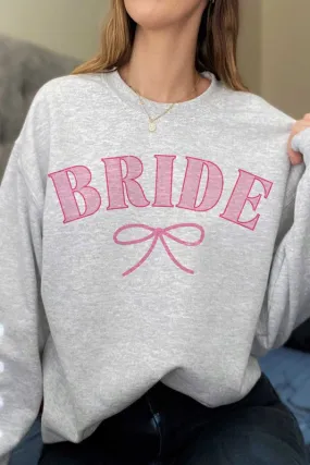 BRIDE WITH BOW Graphic Sweatshirt