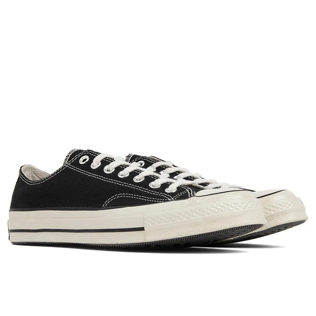 Chuck '70 Ox - Black/Black/Egret