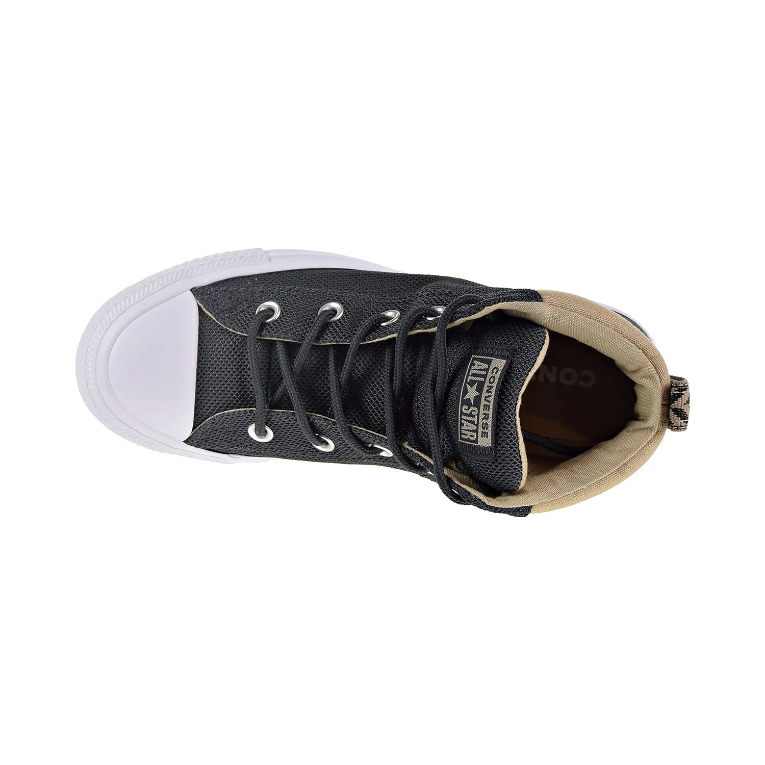 Converse Chuck Taylor All Star Street Mid Big Kids'/Men's Shoes Black/Khaki