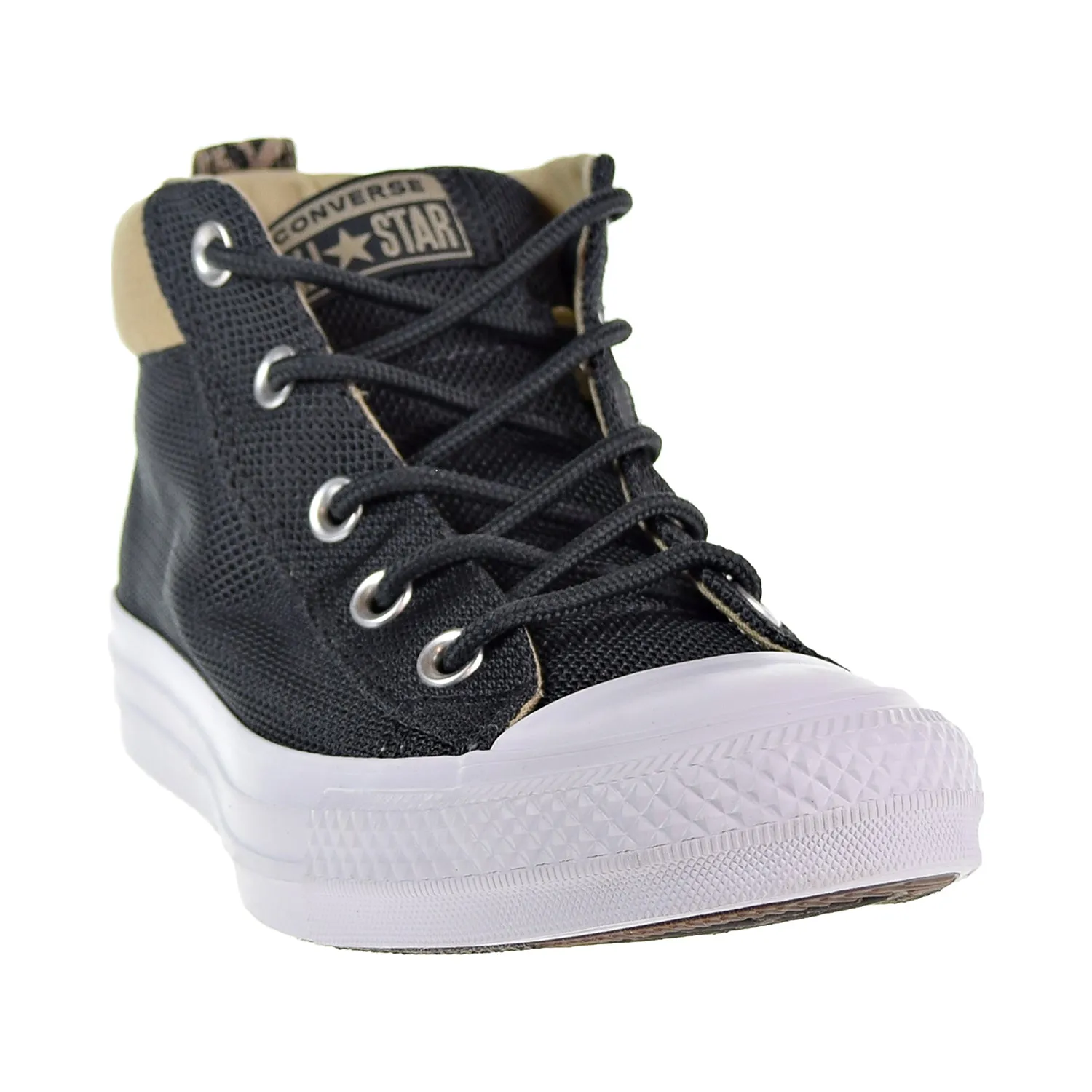 Converse Chuck Taylor All Star Street Mid Big Kids'/Men's Shoes Black/Khaki