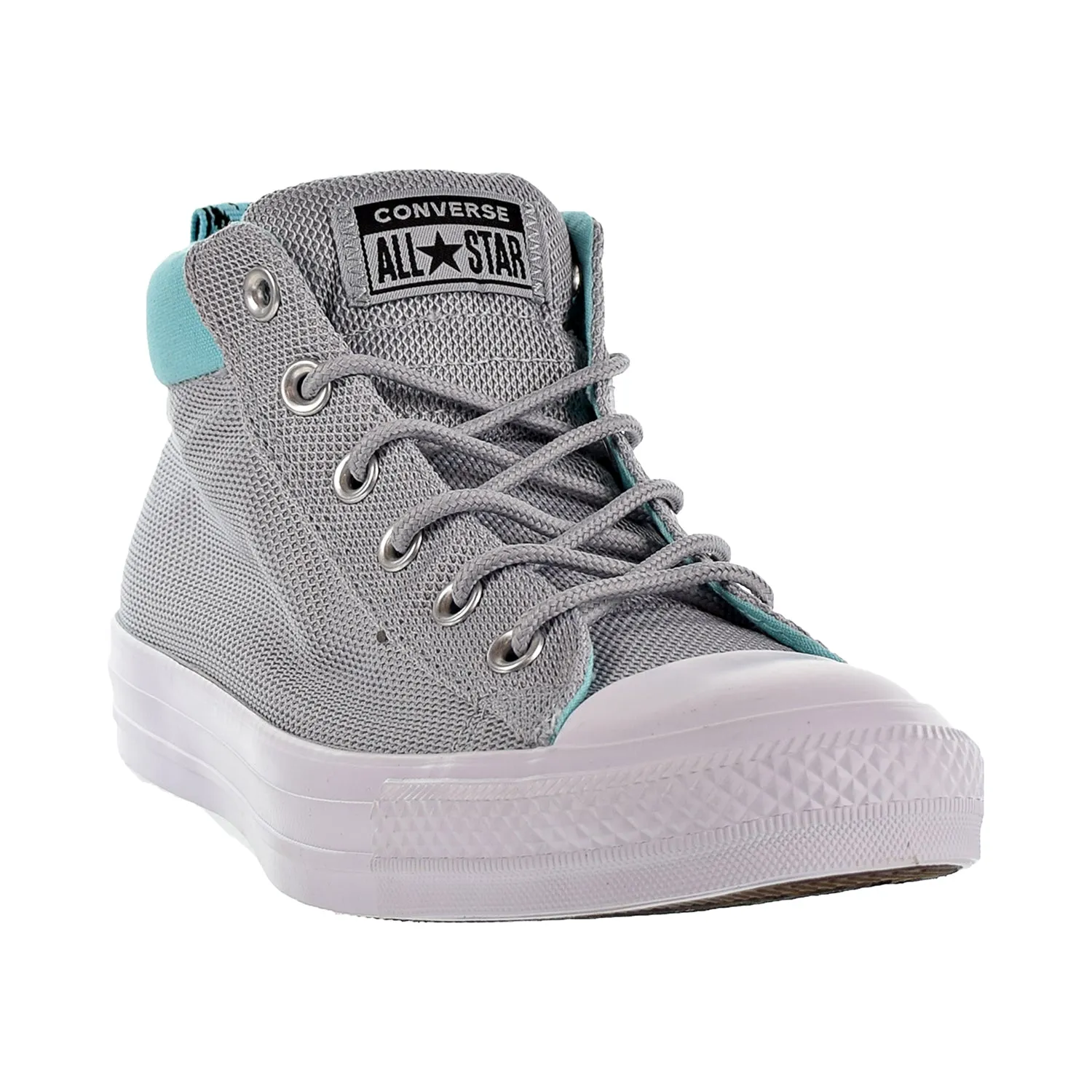 Converse Chuck Taylor All Star Street Mid Unisex Shoes Grey-Bleached Aqua-White 160486f