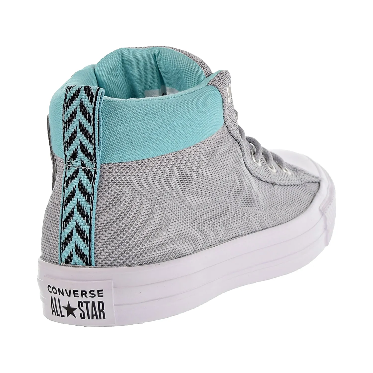 Converse Chuck Taylor All Star Street Mid Unisex Shoes Grey-Bleached Aqua-White 160486f