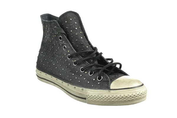 Converse John Varvatos Studded High Men's Shoes Beluga Black/White