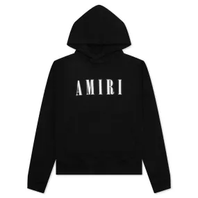 Core Logo Hoodie - Black