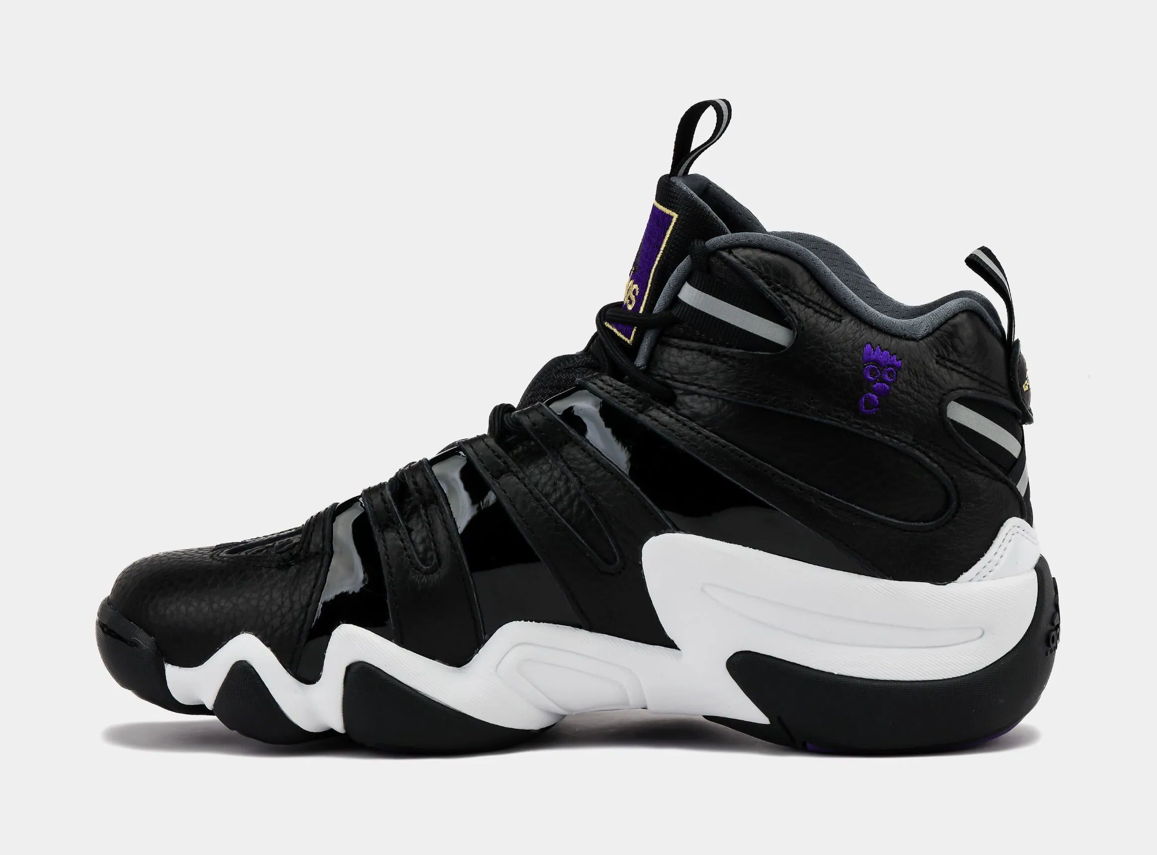 Crazy 8 Mens Basketball Shoes (Core Black/Regal Purple/Cloud White)