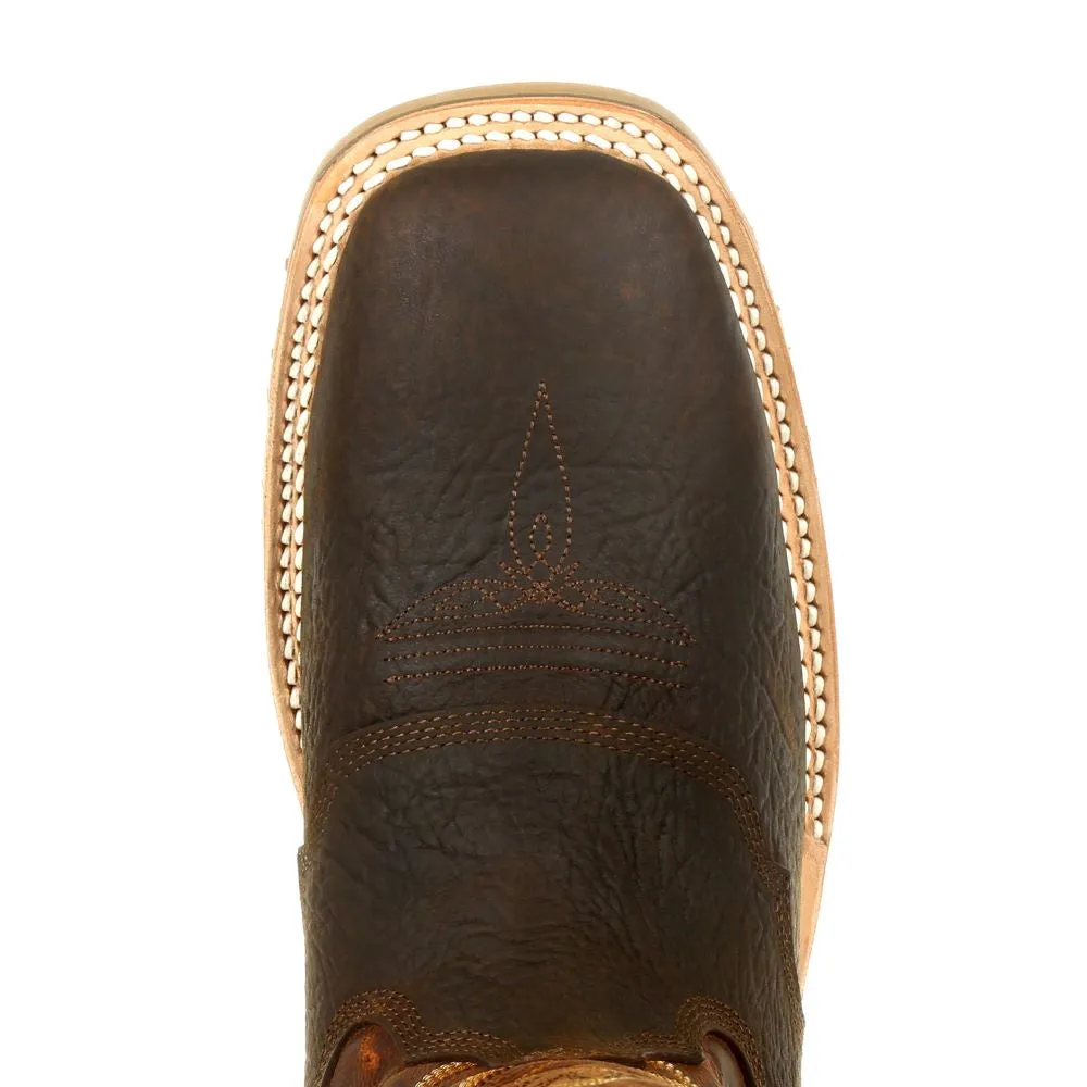 'Durango' Men's 12" Maverick Pro WP Western Work - Cimarron Brown