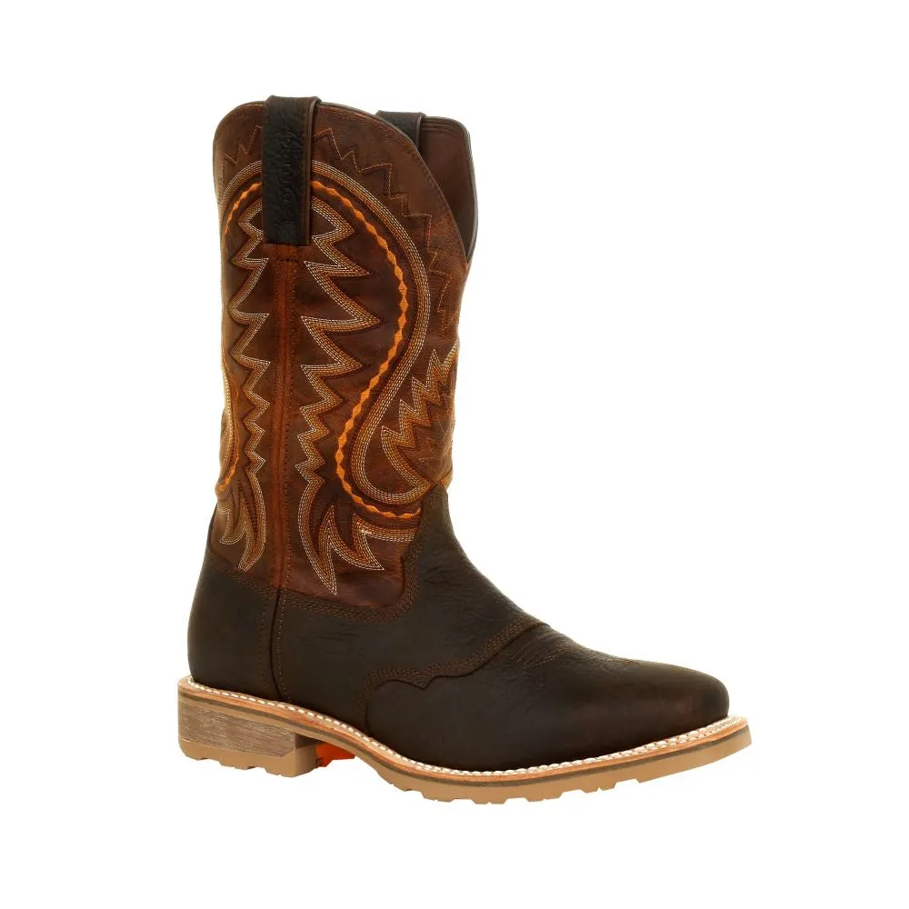 'Durango' Men's 12" Maverick Pro WP Western Work - Cimarron Brown