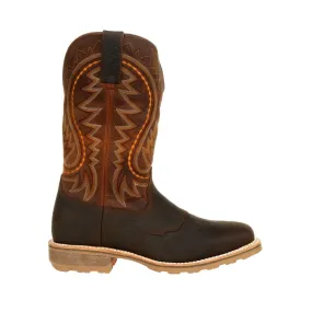 'Durango' Men's 12" Maverick Pro WP Western Work - Cimarron Brown