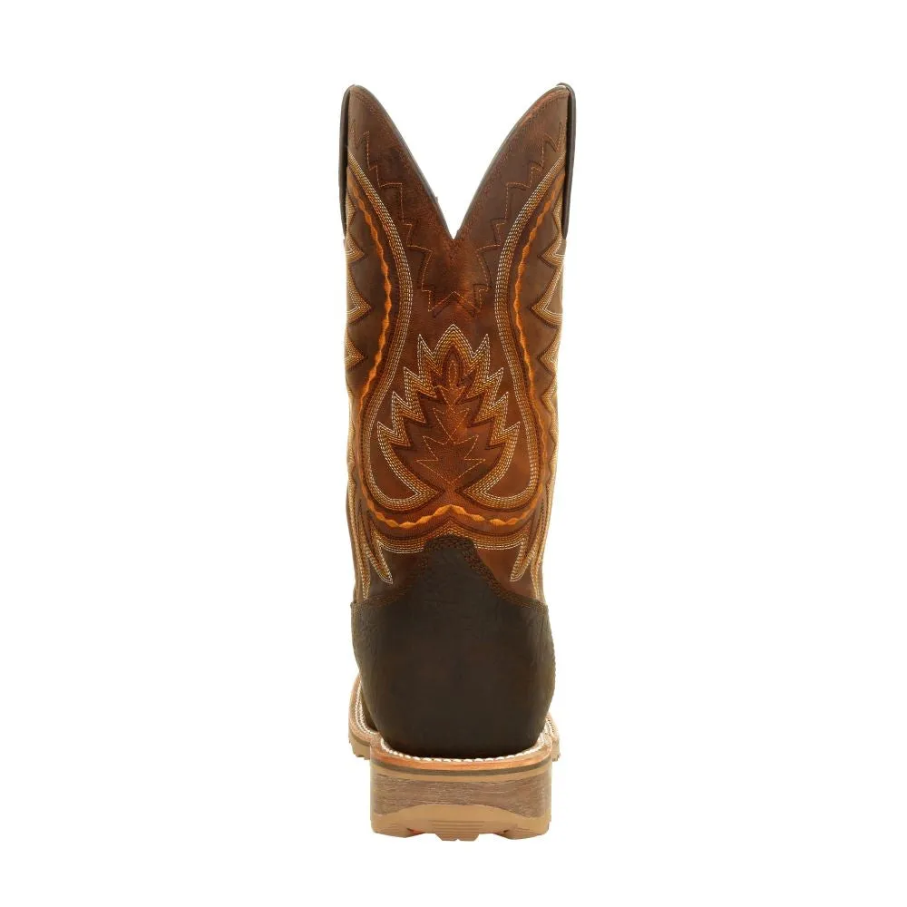 'Durango' Men's 12" Maverick Pro WP Western Work - Cimarron Brown