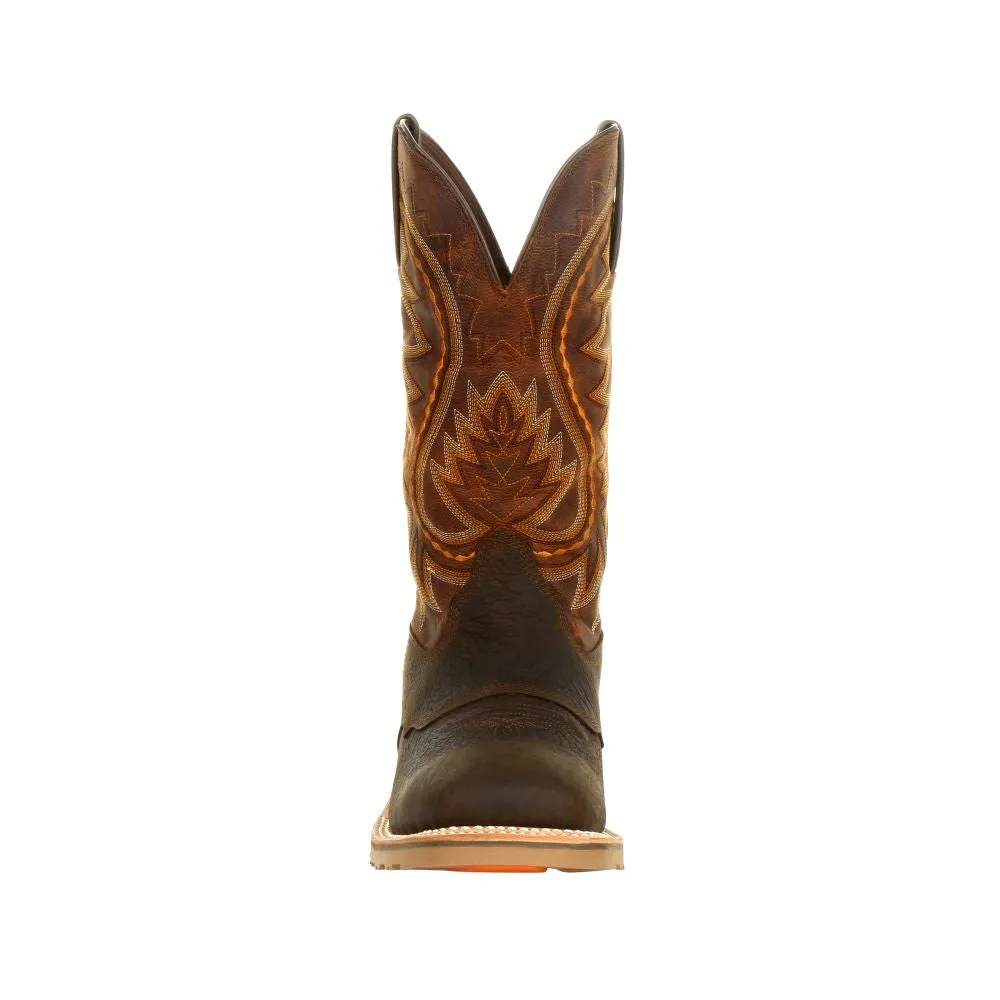 'Durango' Men's 12" Maverick Pro WP Western Work - Cimarron Brown