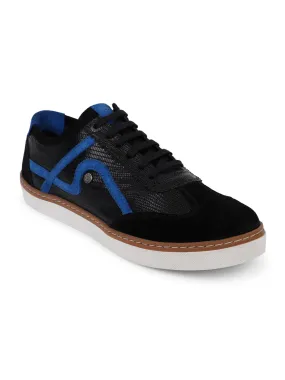 Ezok Men Black Sneaker Casual Shoes