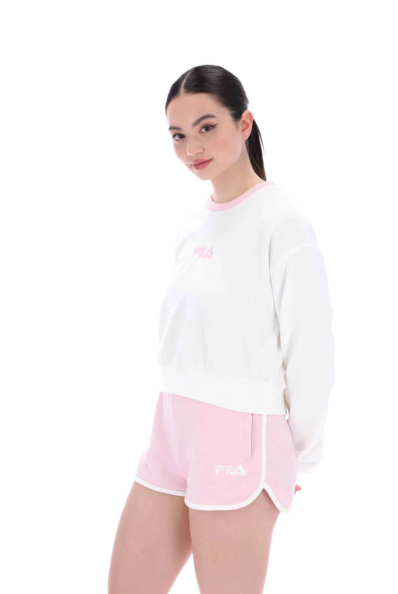 Frankie Contrast Crew Sweatshirt