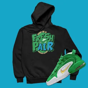 Fresh Pair Hoodie Matching Air Max Penny 1 Stadium Green