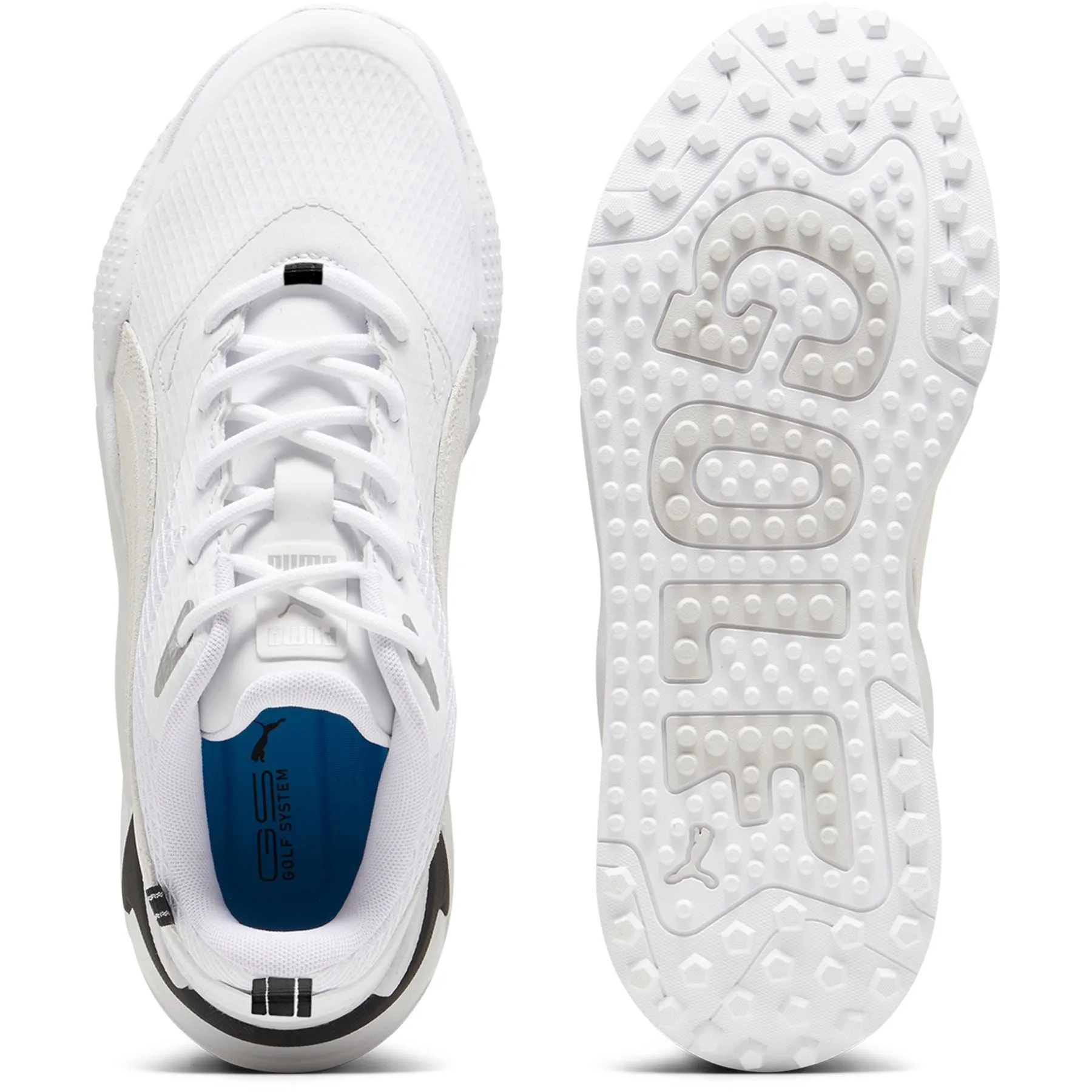 GS-X Efect Spikeless Golf Shoes White - SS24