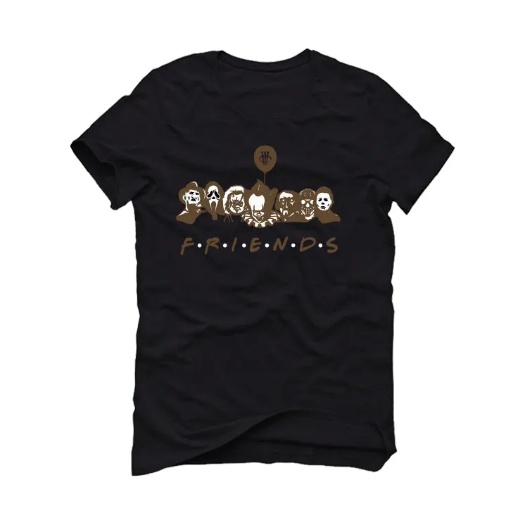 Jordan 1 Retro High OG Palomino Black T-Shirt (F R I E N D S)