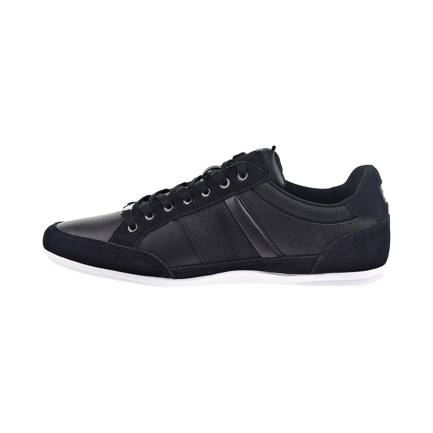 Lacoste Chaymon 222 2 CMA Perforated Leather Men's Shoes Black