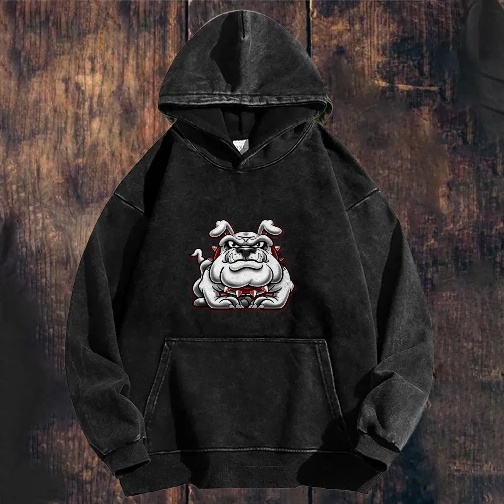 Mens Vintage Dog Hoodies