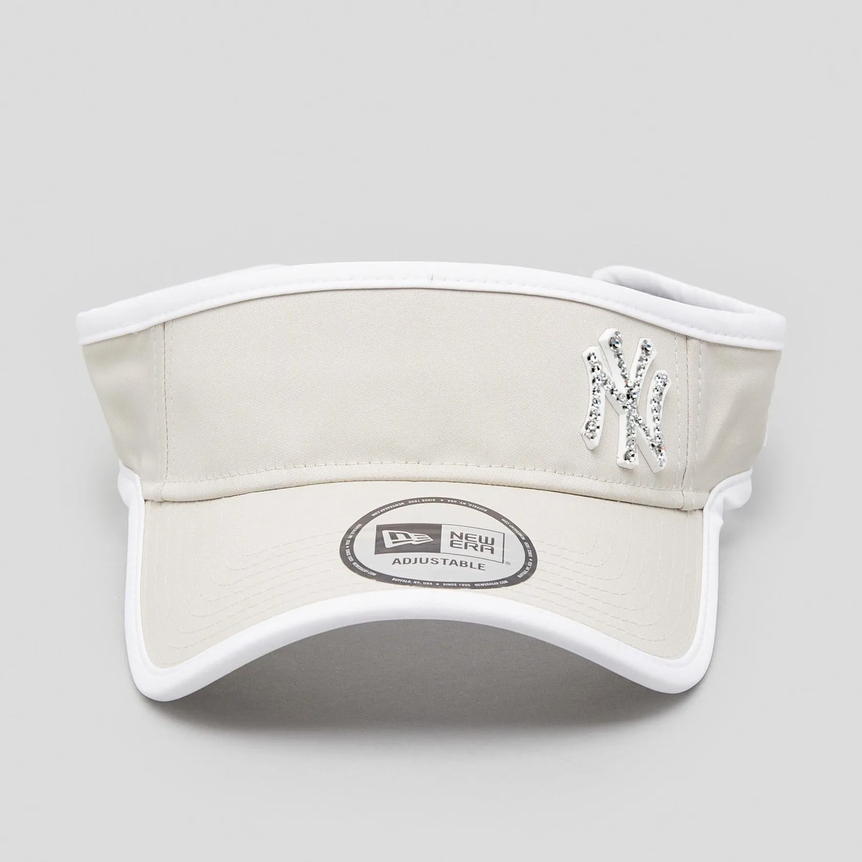 New Era NY Visor (Sand/White)