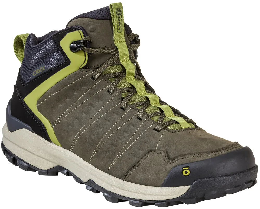 'Oboz' Men's Sypes Leather WP Mid Hiker - Loden