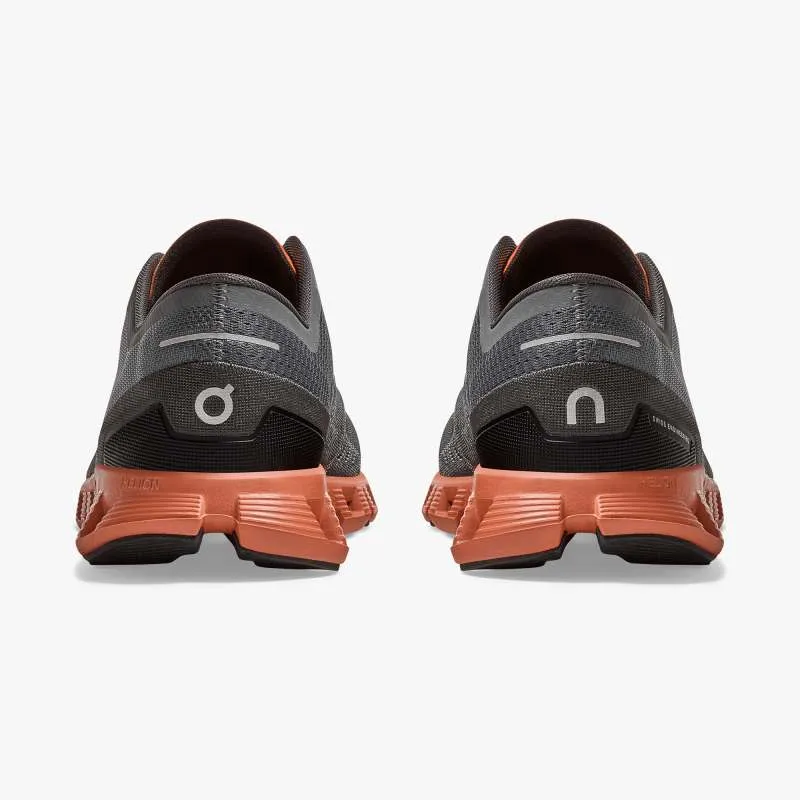 'On Running' Men's Cloud X - Rust / Rock