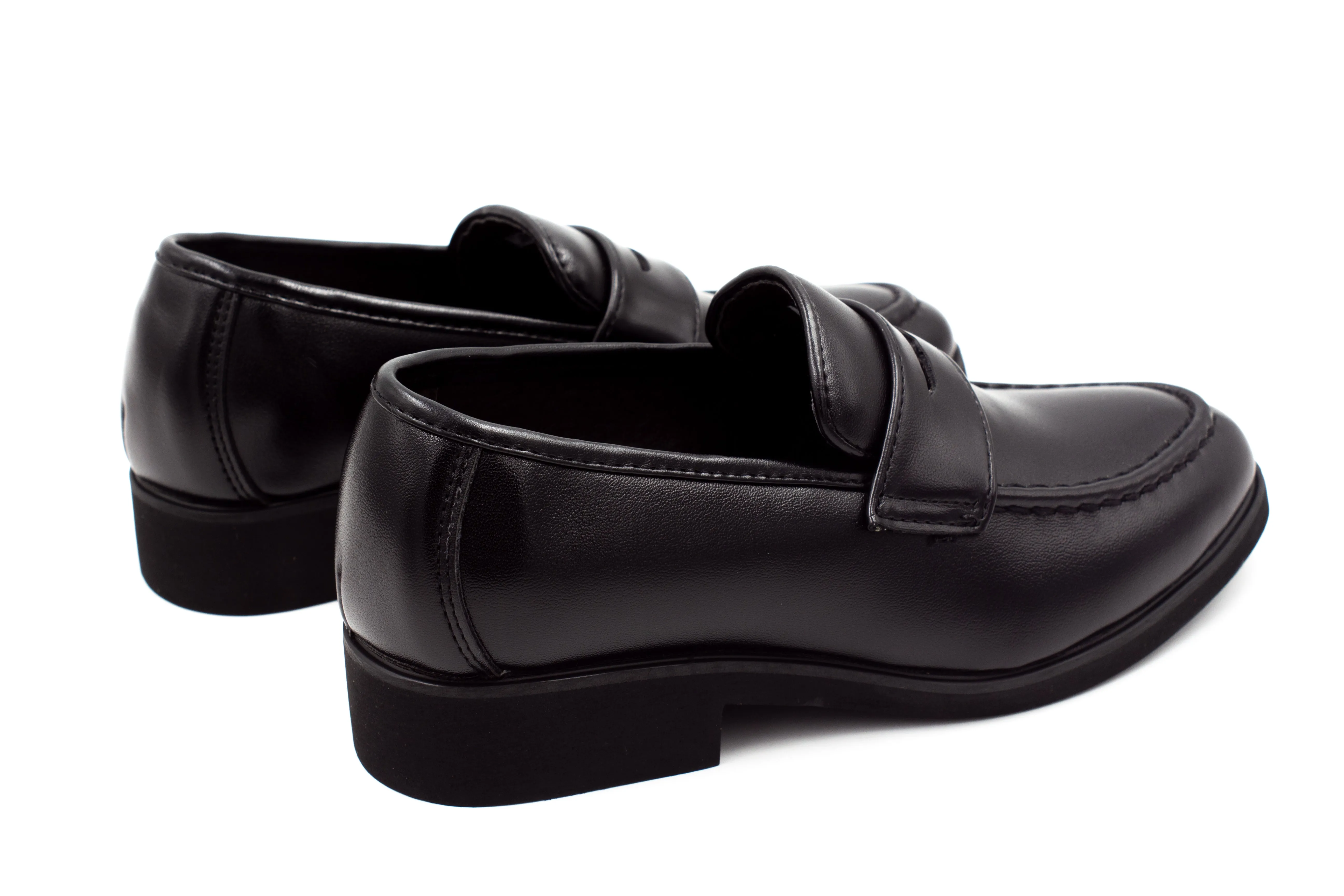 Matte Black Oslo Loafers for Men - Stylish and Comfortable