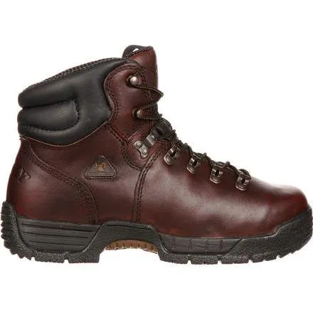 'Rocky' Men's 6" MobiLite WP Steel Toe - Dark Brown