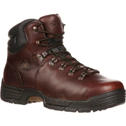 'Rocky' Men's 6" MobiLite WP Steel Toe - Dark Brown