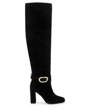 Samantha - Black Suede