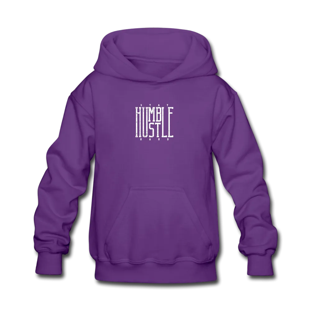 Stay Humble Hustle Hard Kids' Hoodie