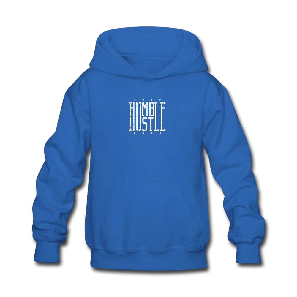 Stay Humble Hustle Hard Kids' Hoodie