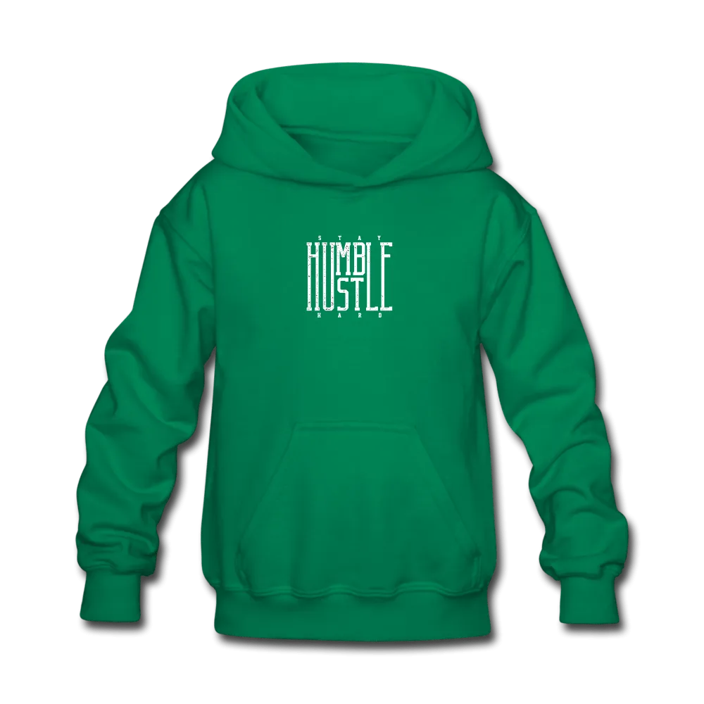 Stay Humble Hustle Hard Kids' Hoodie