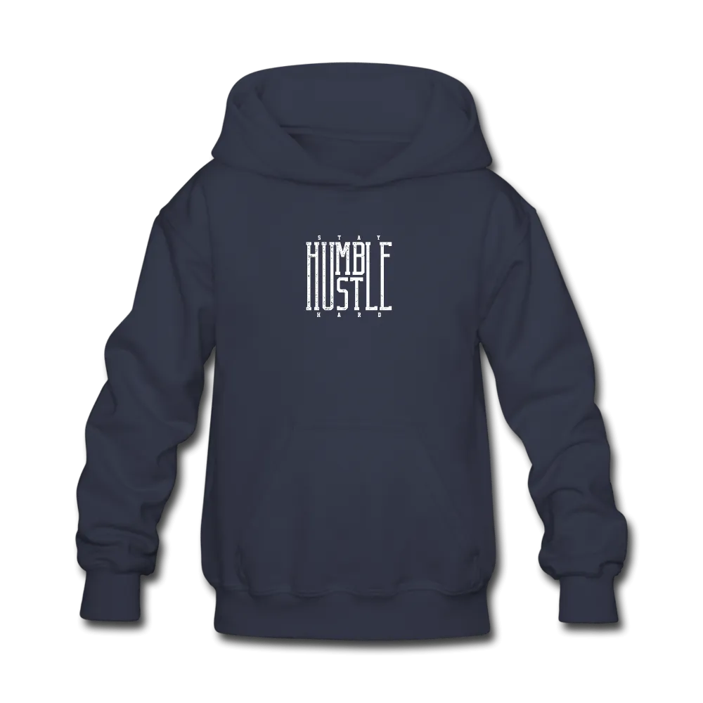 Stay Humble Hustle Hard Kids' Hoodie