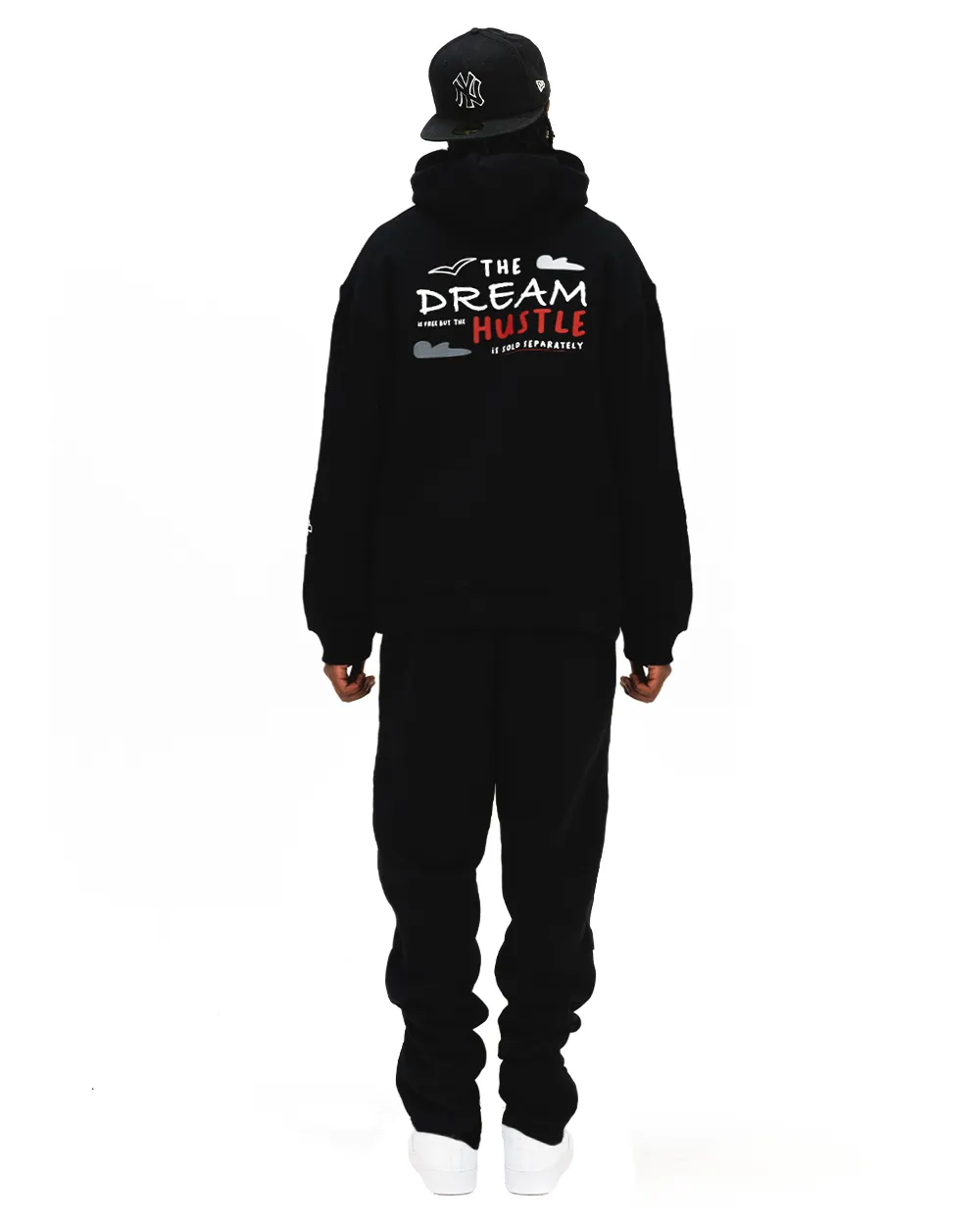 TAX3 L-TOWN HOODIE - BLACK