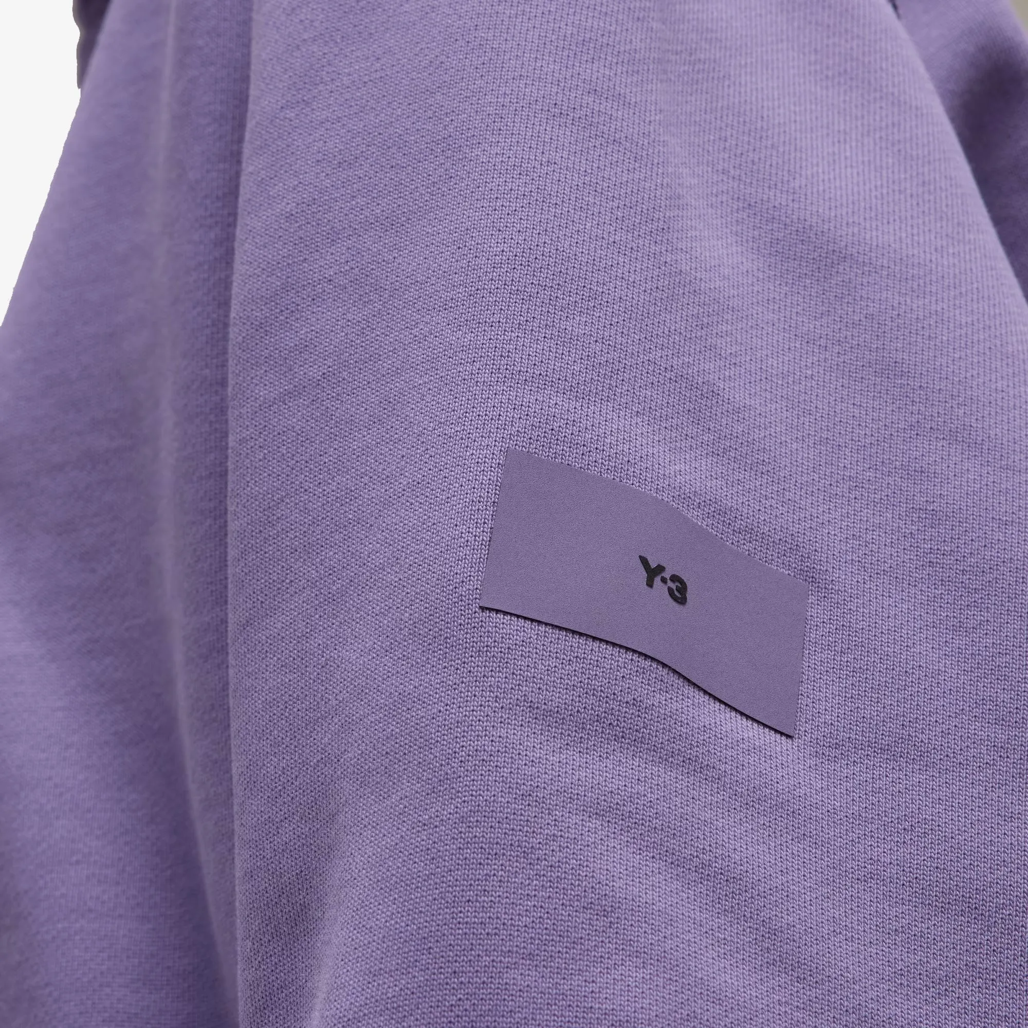 WMN'S ORGANIC COTTON TERRY BOXY HOODIE 'TECH PURPLE'